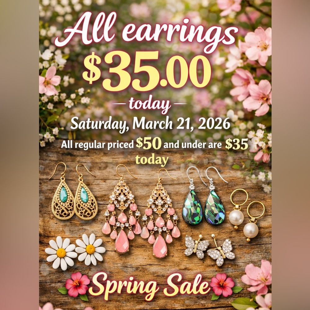 ⭐️⭐️SPRING SALE - any regularly priced $50.00 or under⭐️⭐️